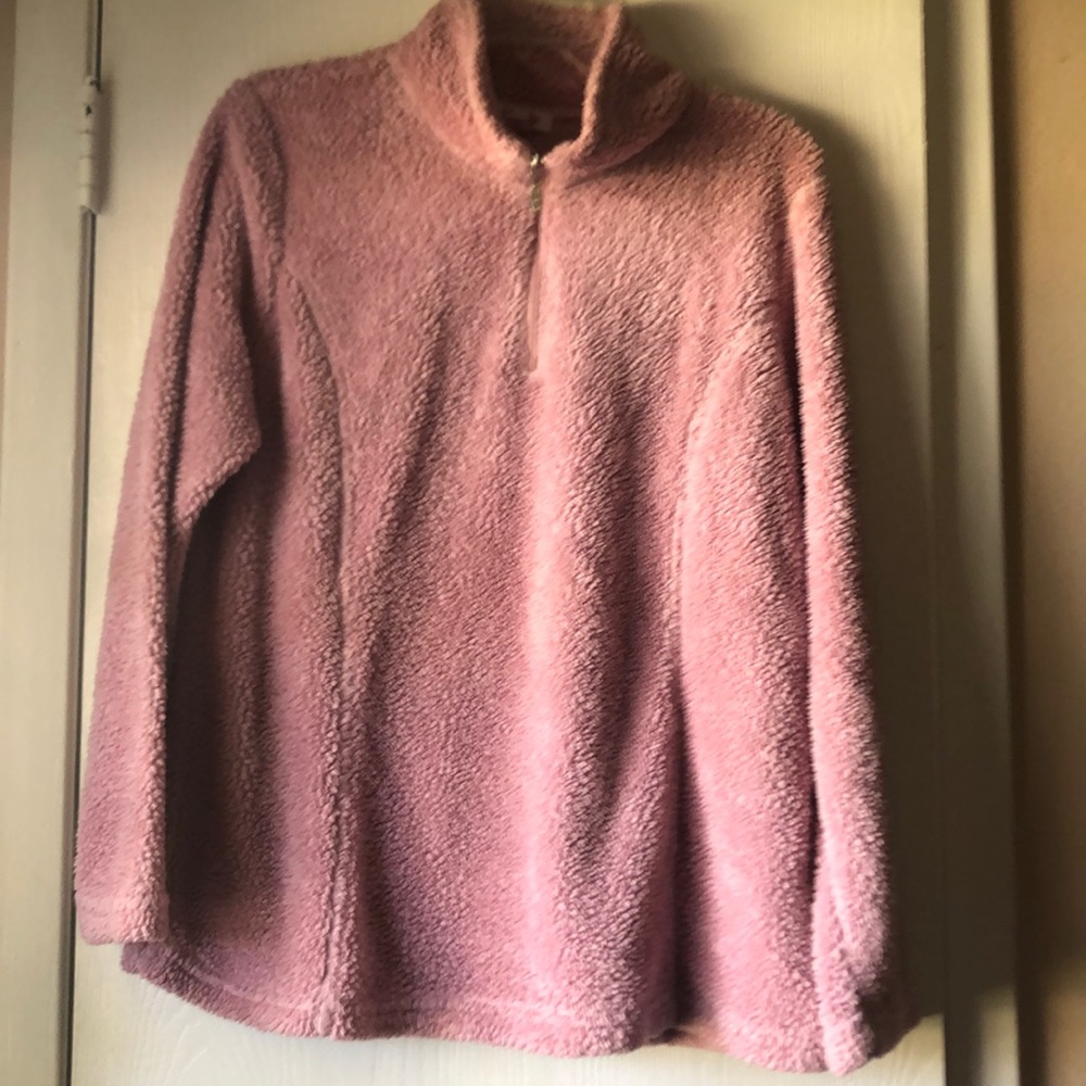 Lena Pink Fleece Hoodie
